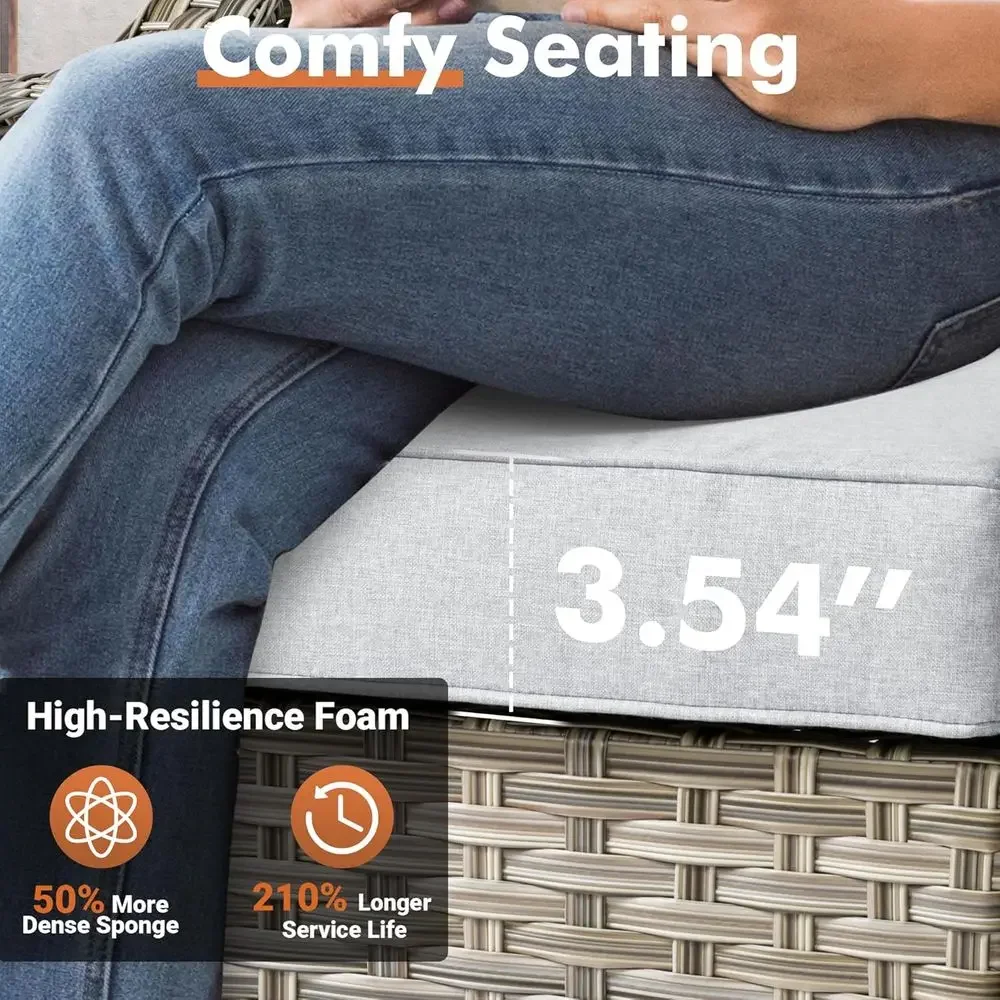 Activity ProductOutdoor Swivel Rocking Chair Set O 3 With Coee Table, Patio Wicker Rocker With Comortable Thicken Deep Seating,
Activity ProductOutdoor Swivel Rocking Chair Set O 3 With Coee Table, Patio Wicker Rocker With Comortable Thicken Deep Seating,