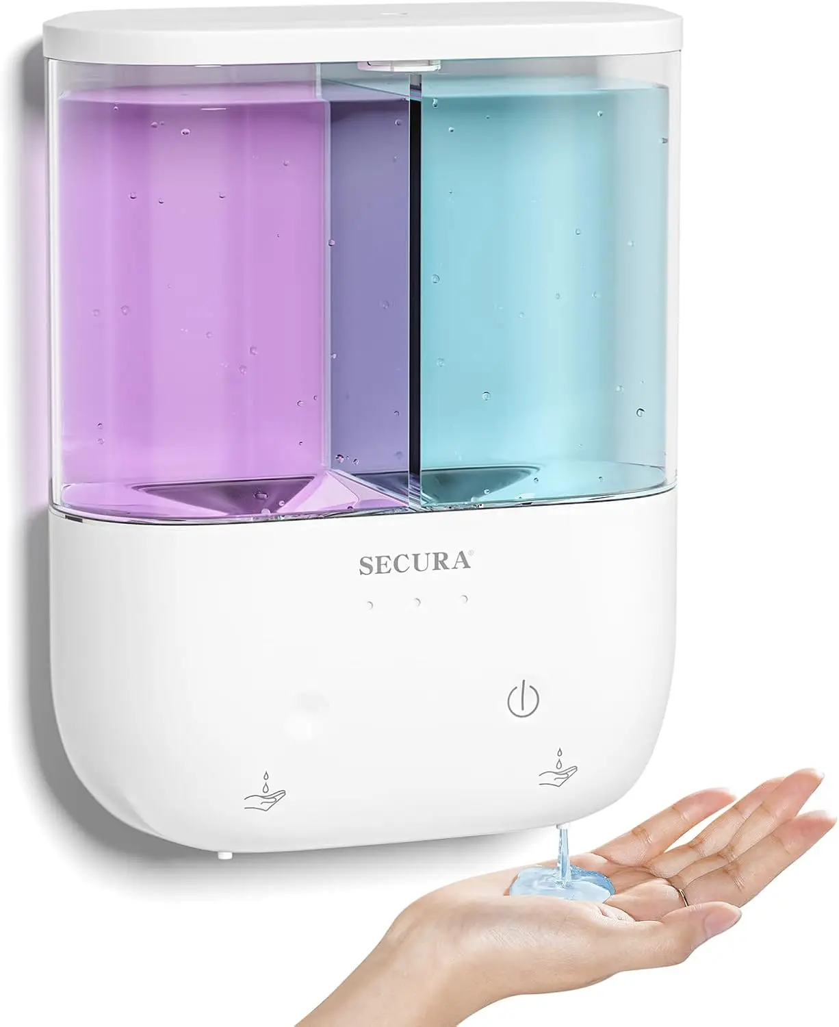 Touchless Dual Automatic Soap Dispenser – 2x17 fl oz, Rechargeable, for Bathroom & Kitchen
Touchless Dual Automatic Soap Dispenser – 2x17 fl oz, Rechargeable, for Bathroom & Kitchen
