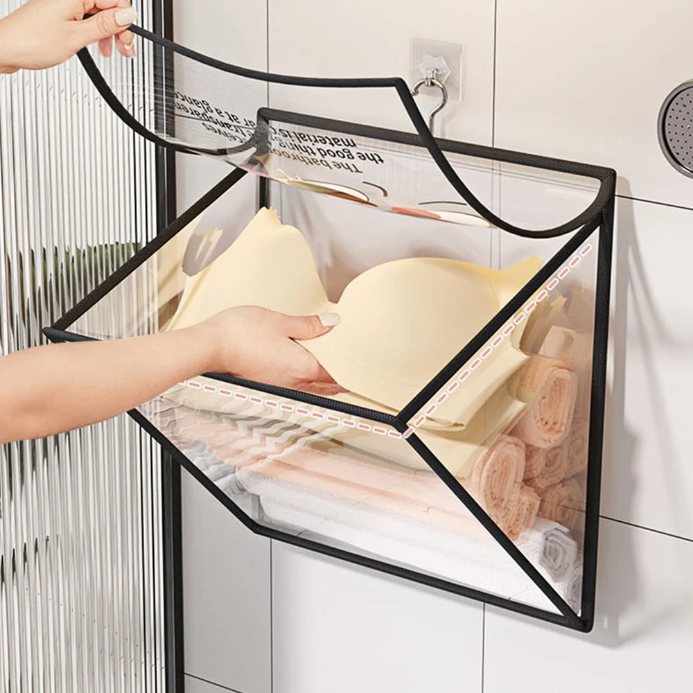 Portable Toiletry Wash Bag With Hanging Hook Waterproof Women Bathroom Cosmetic Underwear Storage Bag Travel Bathroom Supplies
Portable Toiletry Wash Bag With Hanging Hook Waterproof Women Bathroom Cosmetic Underwear Storage Bag Travel Bathroom Supplies