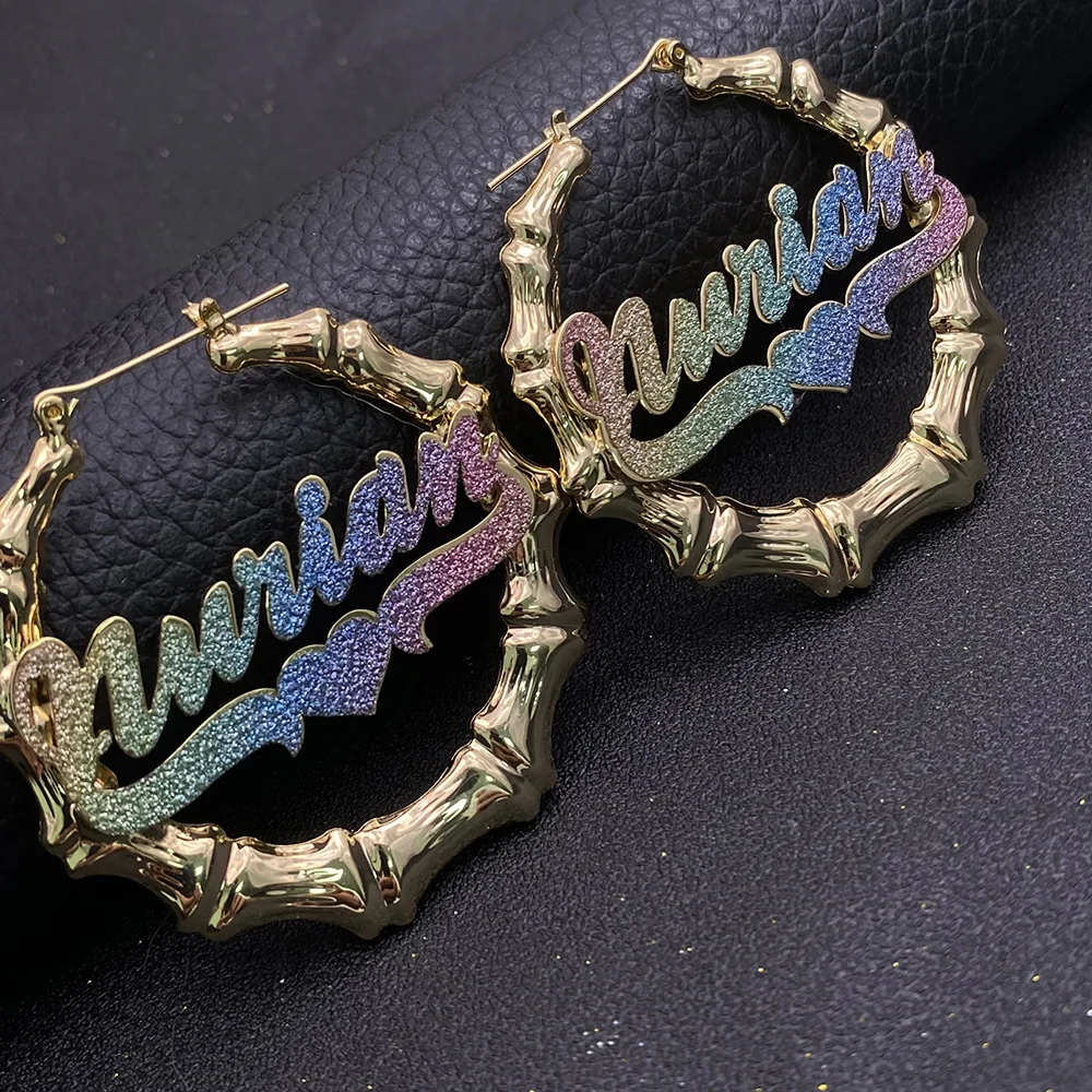 HIBODY Custom Alphabet Colorful Name Earrings Personalized DIY Mother's Day Gift Free Shipping All
HIBODY Custom Alphabet Colorful Name Earrings Personalized DIY Mother's Day Gift Free Shipping All