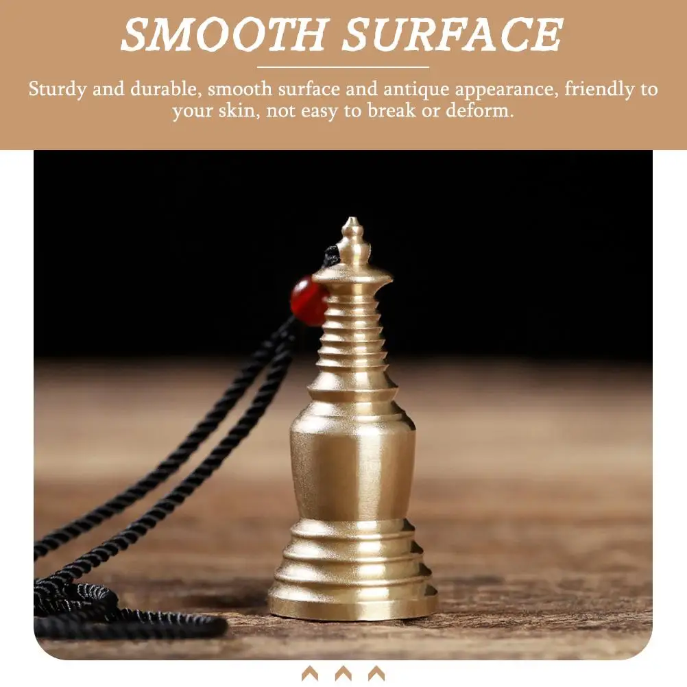 Brass Stupa Openable Pendant Miniature Charm for Jewelry Making Spiritual Buddhism Tara Necklace Pendants Accessories
Brass Stupa Openable Pendant Miniature Charm for Jewelry Making Spiritual Buddhism Tara Necklace Pendants Accessories
