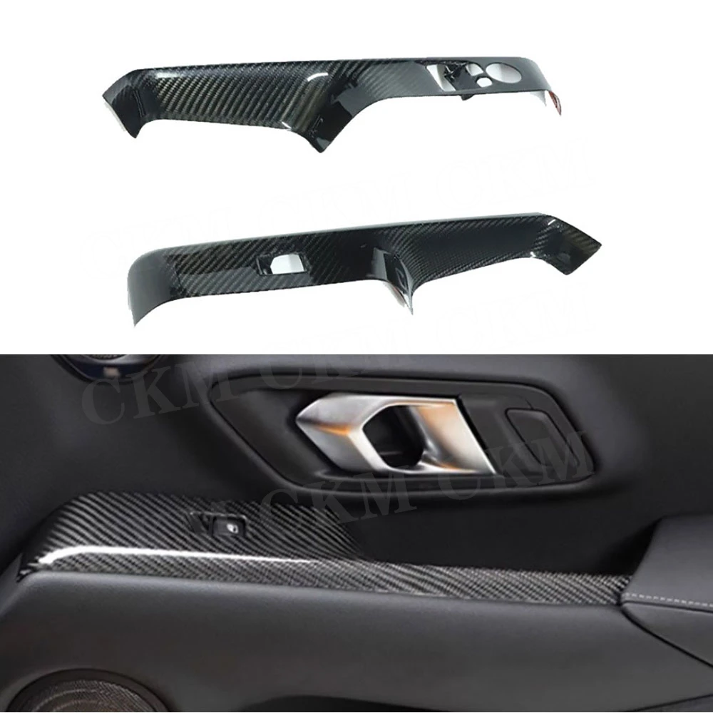 Interiors Window Switch Panel Cover Trim Forged Carbon Fiber For Toyota Supra A90 2019+ For Toyota Interior Car Accessories
Interiors Window Switch Panel Cover Trim Forged Carbon Fiber For Toyota Supra A90 2019+ For Toyota Interior Car Accessories