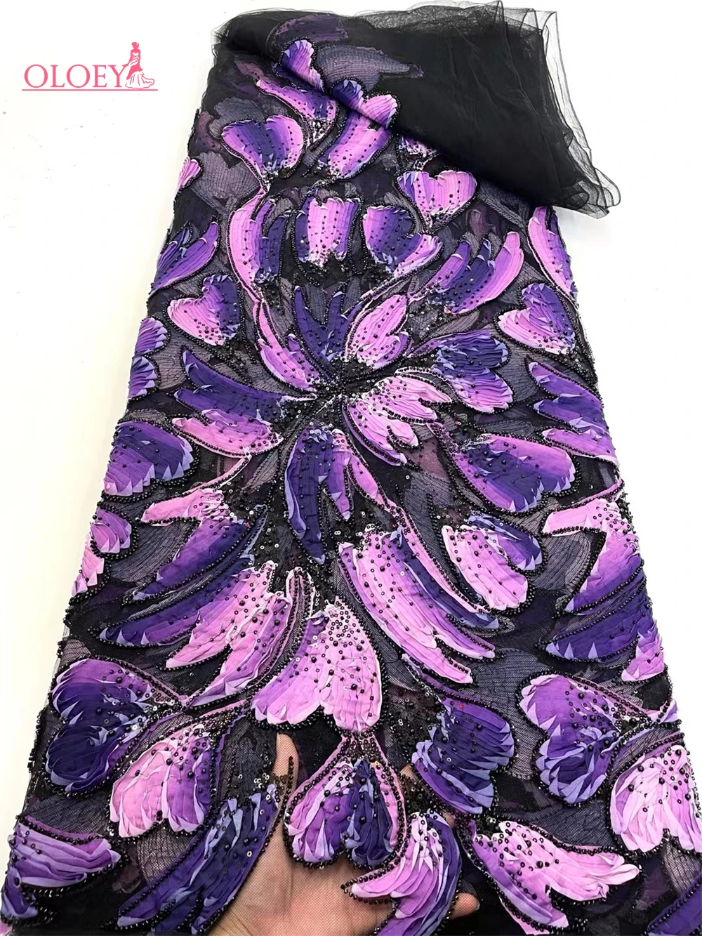 Latest Hot Sale Fashion Africa Lace Fabric High Quality Handmade Embroidery Lace With Beads Sequins Party For Wedding Dress
Latest Hot Sale Fashion Africa Lace Fabric High Quality Handmade Embroidery Lace With Beads Sequins Party For Wedding Dress