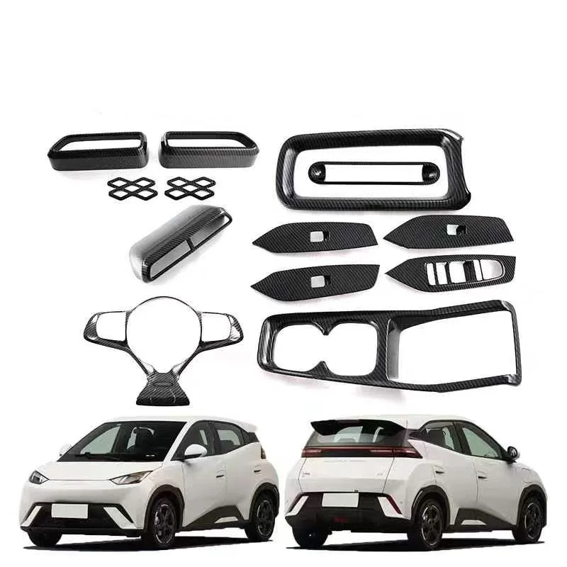 LHD For BYD Seagull 2023-2024 Outer Handle Door Bowl Stickers Blackened Anti-scratch Sport Kit for Door Handles Automobile Part
LHD For BYD Seagull 2023-2024 Outer Handle Door Bowl Stickers Blackened Anti-scratch Sport Kit for Door Handles Automobile Part