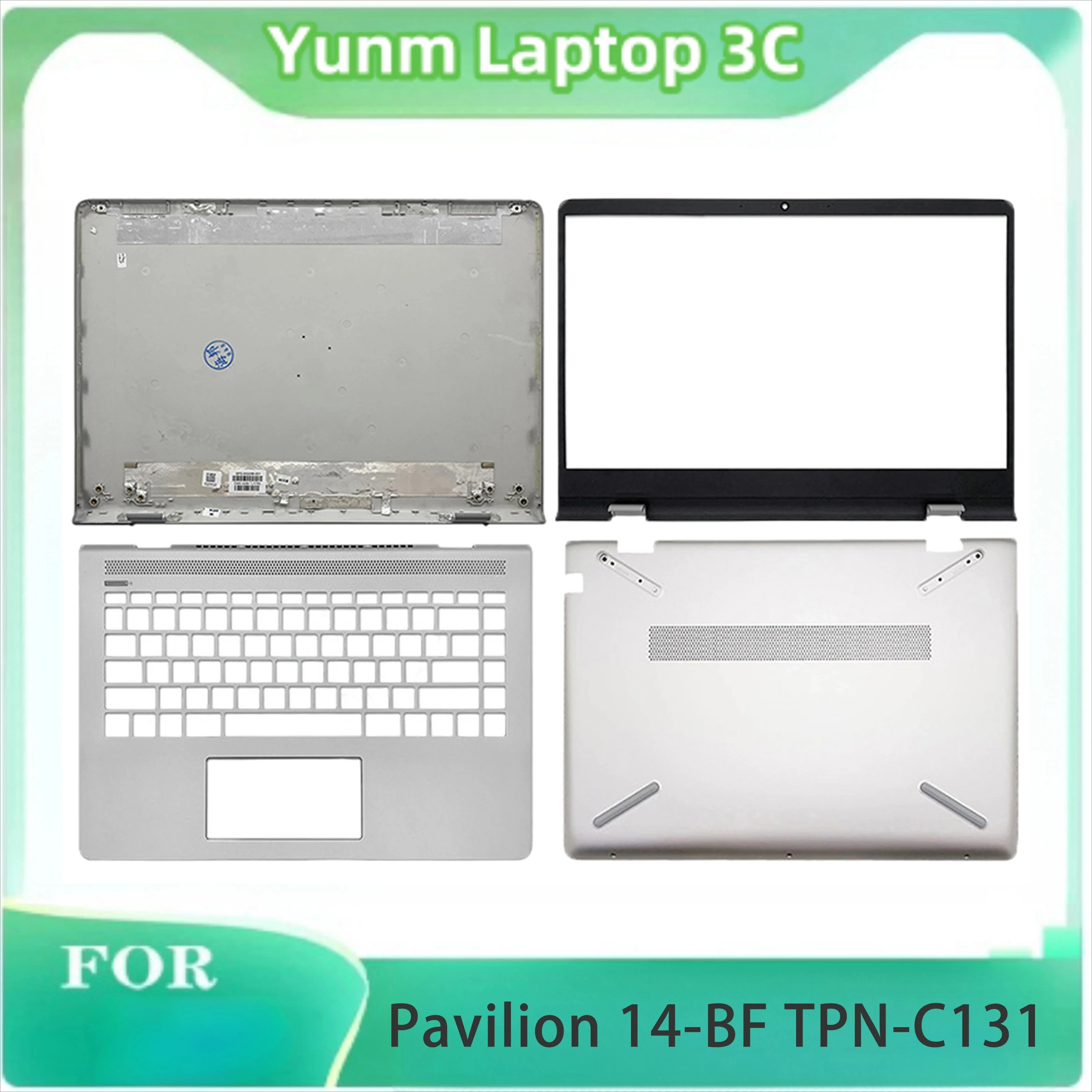New For Pavilion 14-BF TPN-C131 Series Laptop LCD Back Cover Front Bezel Palmrest Bottom Case Silver 930593-001 AM22R000320
New For Pavilion 14-BF TPN-C131 Series Laptop LCD Back Cover Front Bezel Palmrest Bottom Case Silver 930593-001 AM22R000320