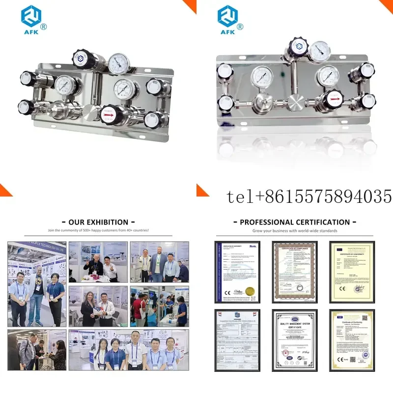 Hot Stainless Steel Semi Automatic Changeover Switch CO2 N2 H2 Ar Air Pressure Regulator Inlet 4000psi Outlet 300psi
Hot Stainless Steel Semi Automatic Changeover Switch CO2 N2 H2 Ar Air Pressure Regulator Inlet 4000psi Outlet 300psi