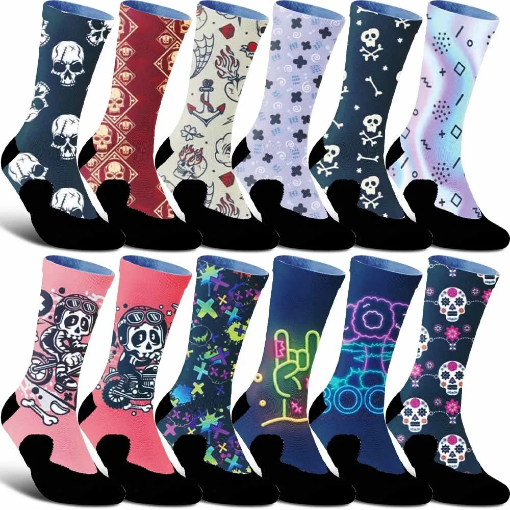 Neon hip-hop gesture pattern sports cycling socks, unisex, breathable, durable, sweat absorbing, suitable for sports enthusiasts
Neon hip-hop gesture pattern sports cycling socks, unisex, breathable, durable, sweat absorbing, suitable for sports enthusiasts