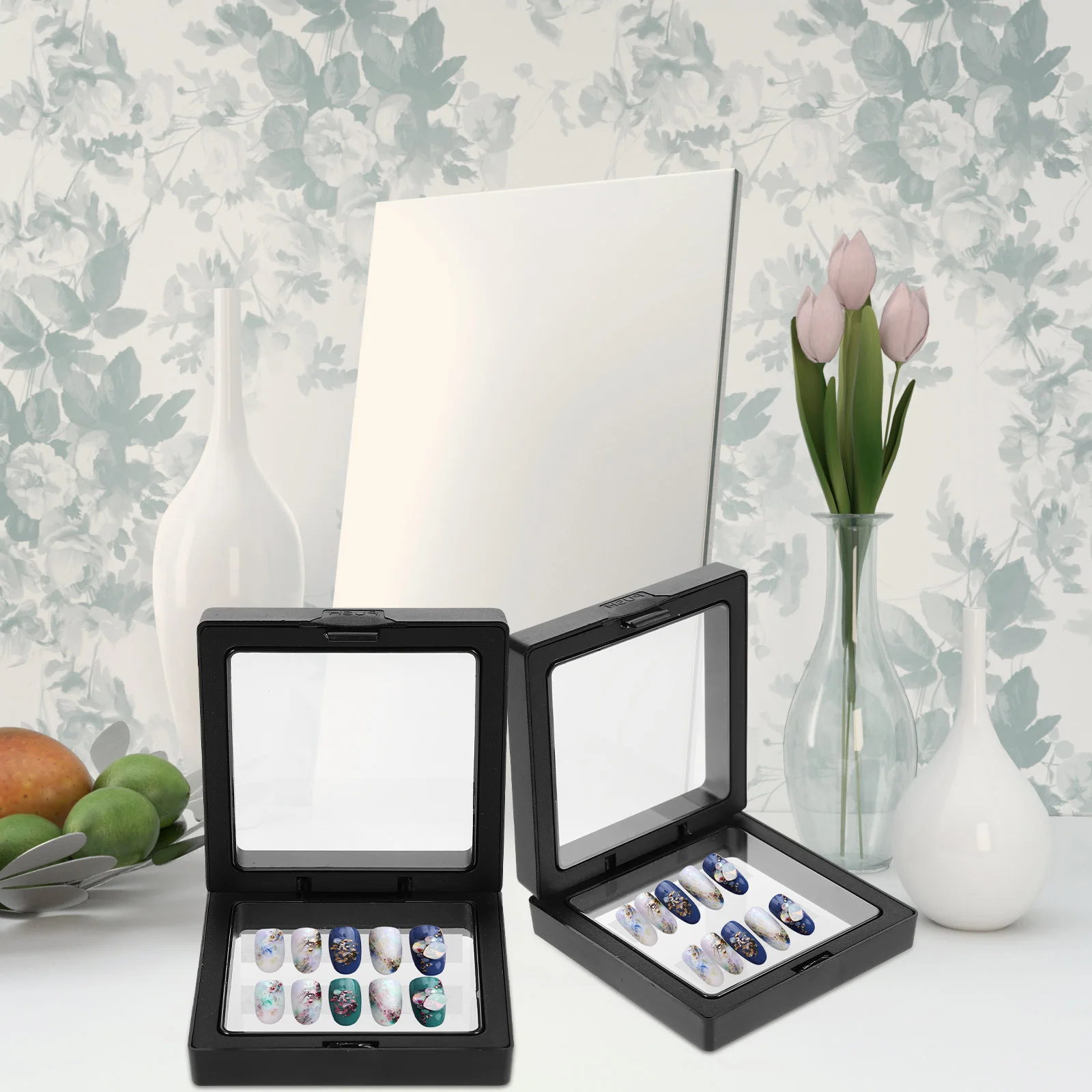 3 шт. акриловая полоска для дисплея, держатель для маникюрных инструментов, органайзер для накладных ногтей, принадлежности для салона, накладной лоток, черный
3 шт. акриловая полоска для дисплея, держатель для маникюрных инструментов, органайзер для накладных ногтей, принадлежности для салона, накладной лоток, черный