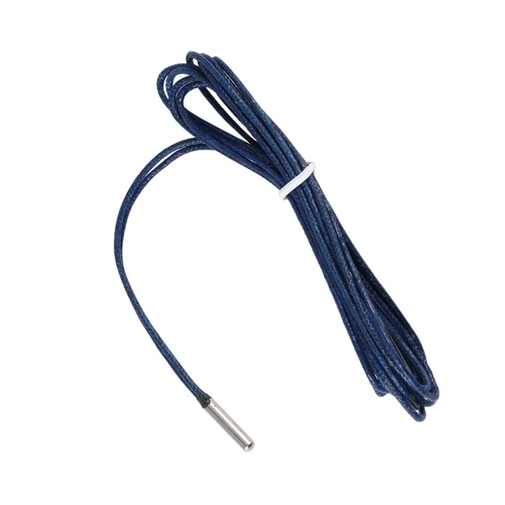 For 3D Printer For PT100-550BW Temperature Probe 1m Length 50C 500C Range Compatible with V6 Aluminum and Brass Blocks
For 3D Printer For PT100-550BW Temperature Probe 1m Length 50C 500C Range Compatible with V6 Aluminum and Brass Blocks