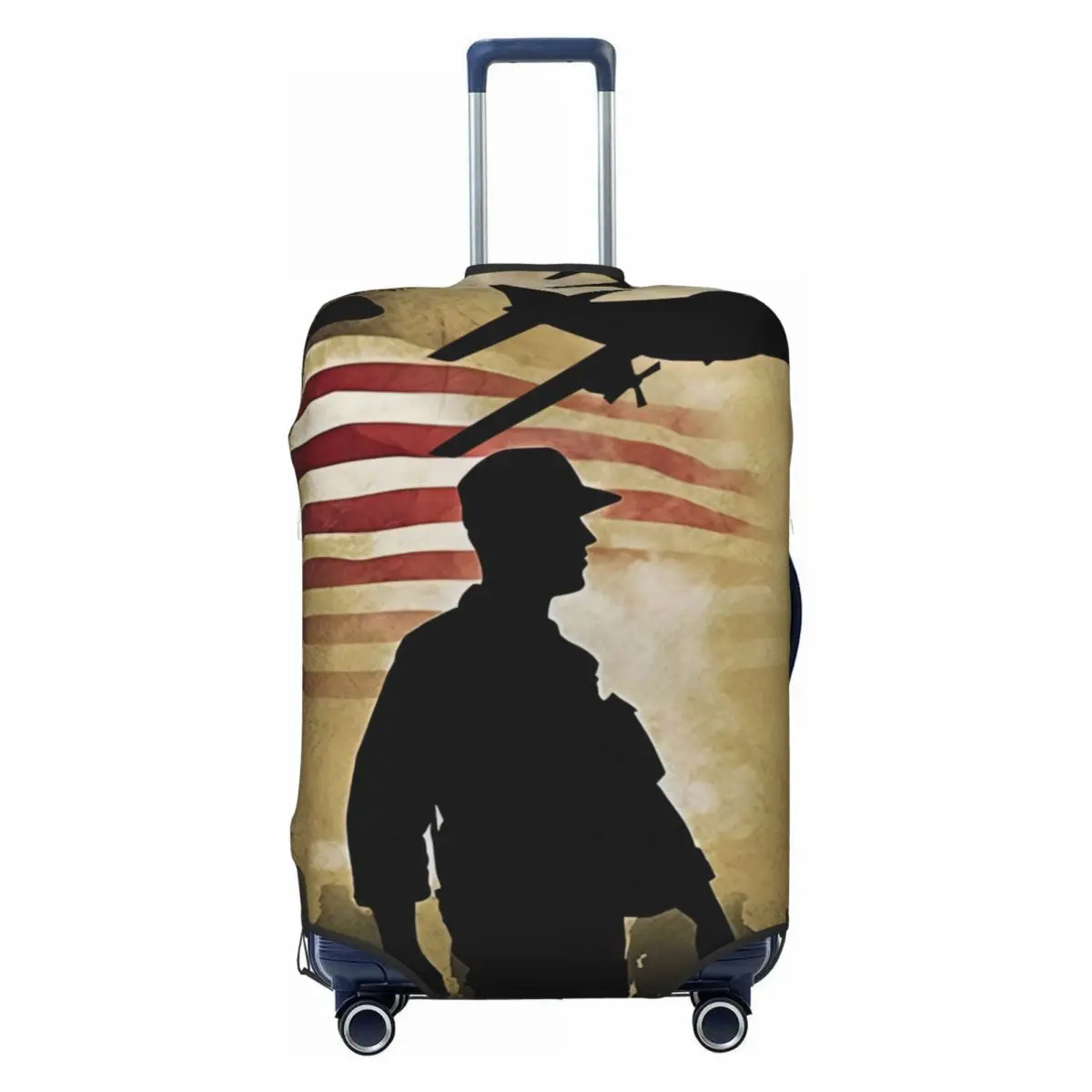 America Forever Memorial Day Thank You Print Luggage Protective Dust Covers Elastic Waterproof 18-32inch Suitcase Cover
America Forever Memorial Day Thank You Print Luggage Protective Dust Covers Elastic Waterproof 18-32inch Suitcase Cover