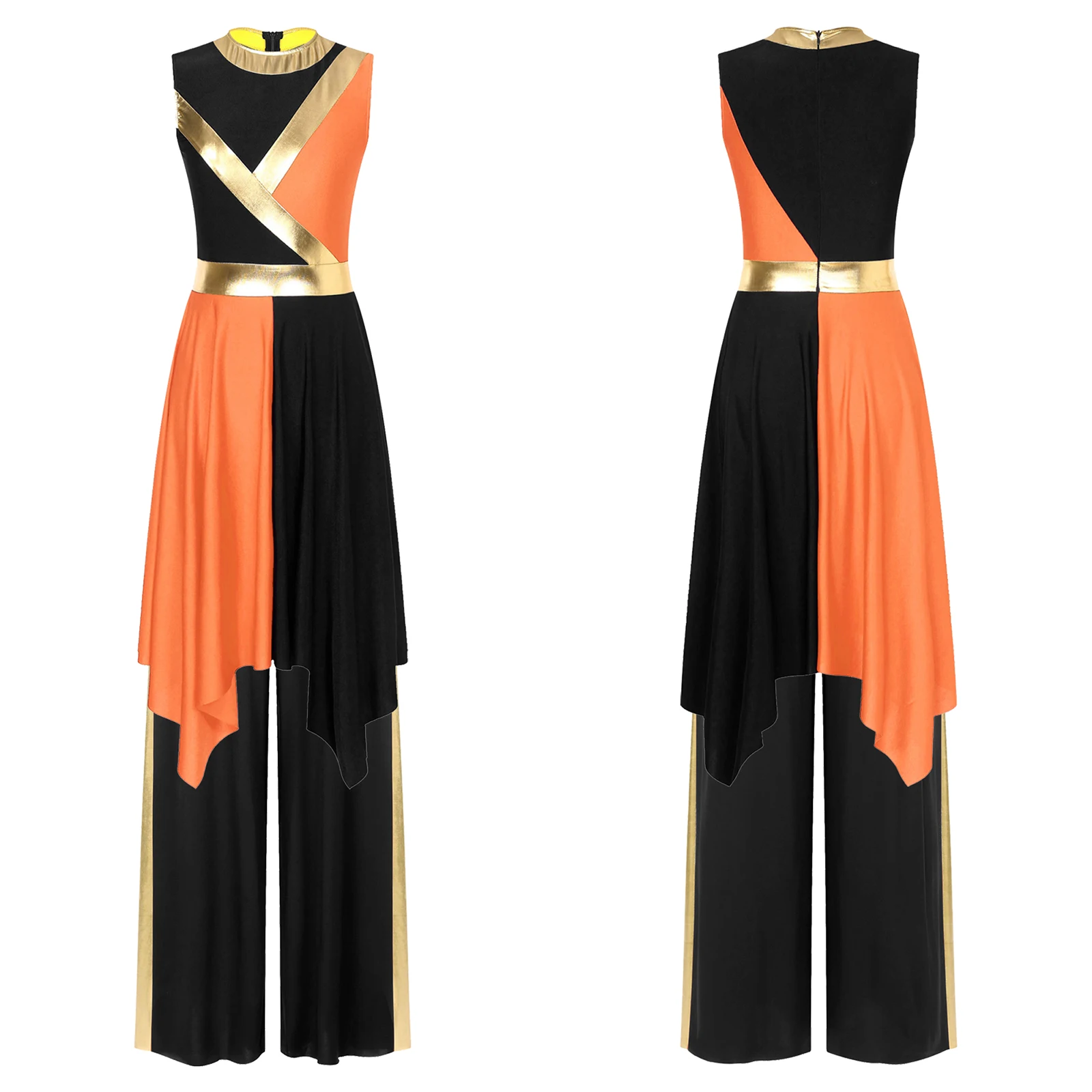 Women Liturgical Praise Dresses Worship Church Ballroom Lyrical Dance Costume One Shoulder Sleeveless Dress and Pants Outfit
Women Liturgical Praise Dresses Worship Church Ballroom Lyrical Dance Costume One Shoulder Sleeveless Dress and Pants Outfit
