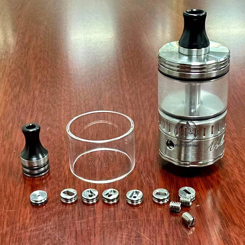 Wolfcoolvape NOLA Style RTA Rebuildbale Atomizer 3.2ml, Air Pin 0.8, 1.2, 1.5, 1.8, 2.0, 2.5, 3.0, 3.5mm, 22mm Diameter
Wolfcoolvape NOLA Style RTA Rebuildbale Atomizer 3.2ml, Air Pin 0.8, 1.2, 1.5, 1.8, 2.0, 2.5, 3.0, 3.5mm, 22mm Diameter