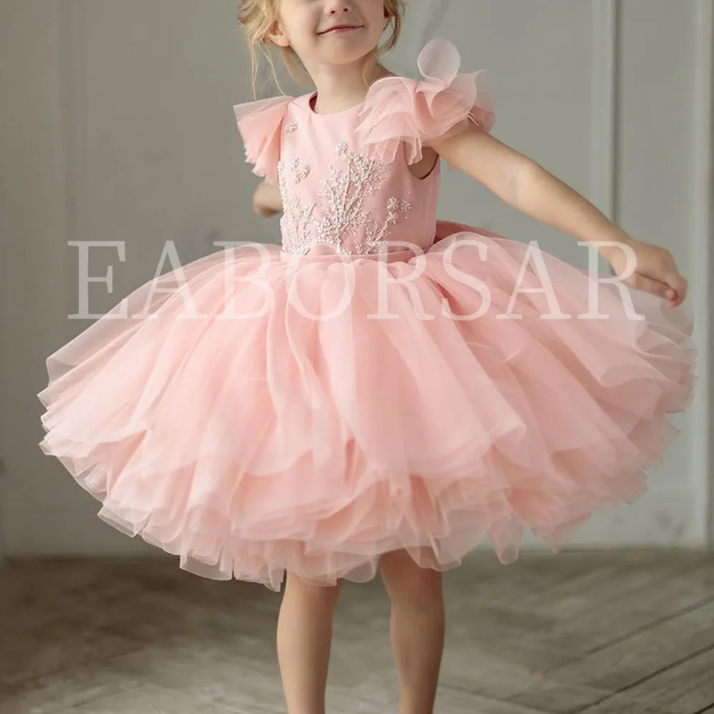 Pink Embroidered Tulle Tutu Dress for Girls - Birthday Pageant Wedding Gown Kids Formal Party Clothing Multiple Sizes Available
Pink Embroidered Tulle Tutu Dress for Girls - Birthday Pageant Wedding Gown Kids Formal Party Clothing Multiple Sizes Available