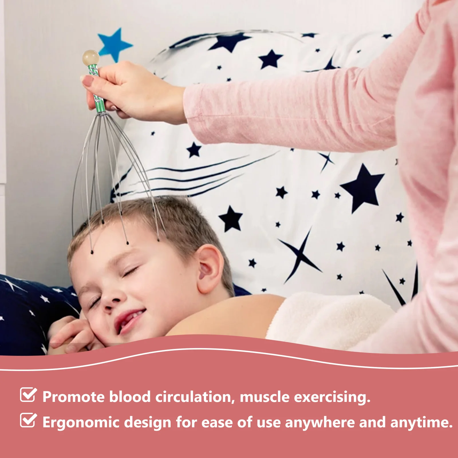 4 шт. портативный массажер для головы из нержавеющей стали, инструмент для массажа кожи головы для шеи, плеч, ног, рук, ног, ручное терапевтическое устройство
4 шт. портативный массажер для головы из нержавеющей стали, инструмент для массажа кожи головы для шеи, плеч, ног, рук, ног, ручное терапевтическое устройство