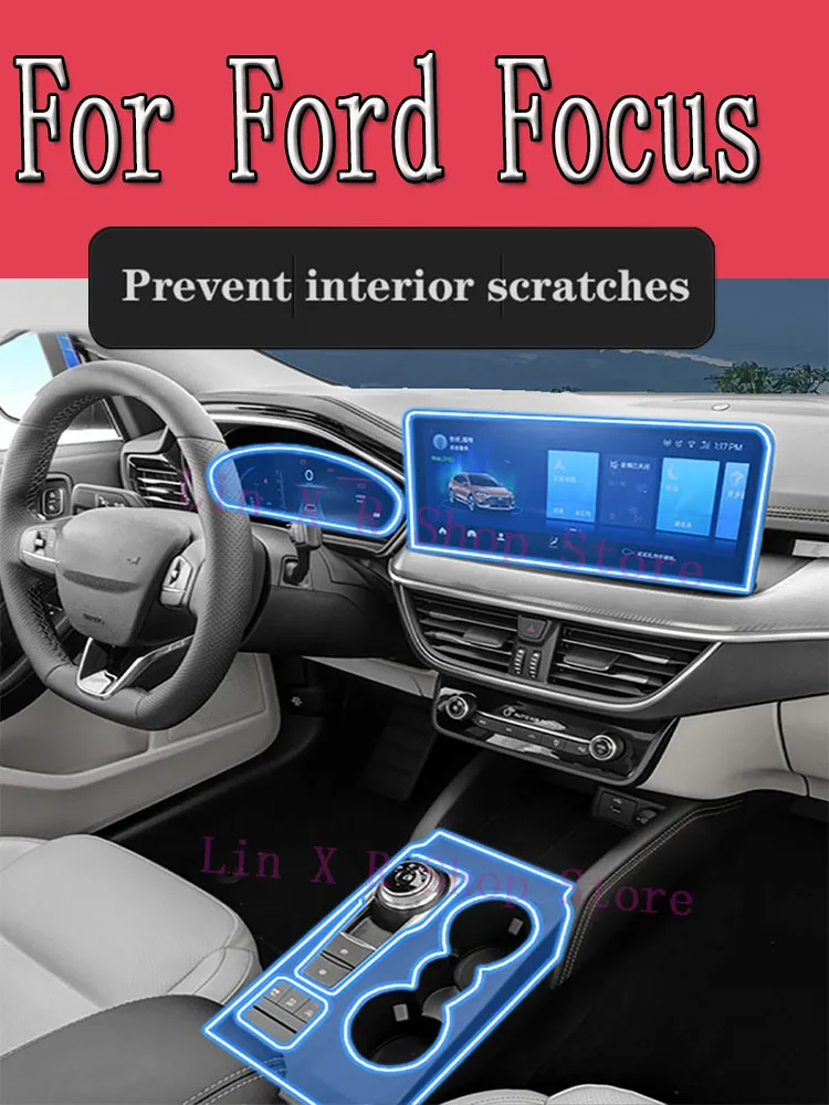 For Ford Focus 2019-2021 2022 Gearbox Panel Navigation Automotive Interior Screen TPU Protective Film Cover Anti-Scratch Sticker
For Ford Focus 2019-2021 2022 Gearbox Panel Navigation Automotive Interior Screen TPU Protective Film Cover Anti-Scratch Sticker
