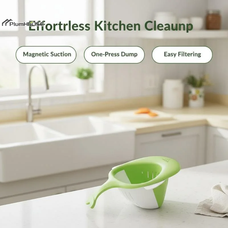 Easy Clean Plastic Magnetic Sink Colander Magnetic Quick Draining Kitchen Sink Drainer Leftover Drainage Basket Kitchen 1PC
Easy Clean Plastic Magnetic Sink Colander Magnetic Quick Draining Kitchen Sink Drainer Leftover Drainage Basket Kitchen 1PC