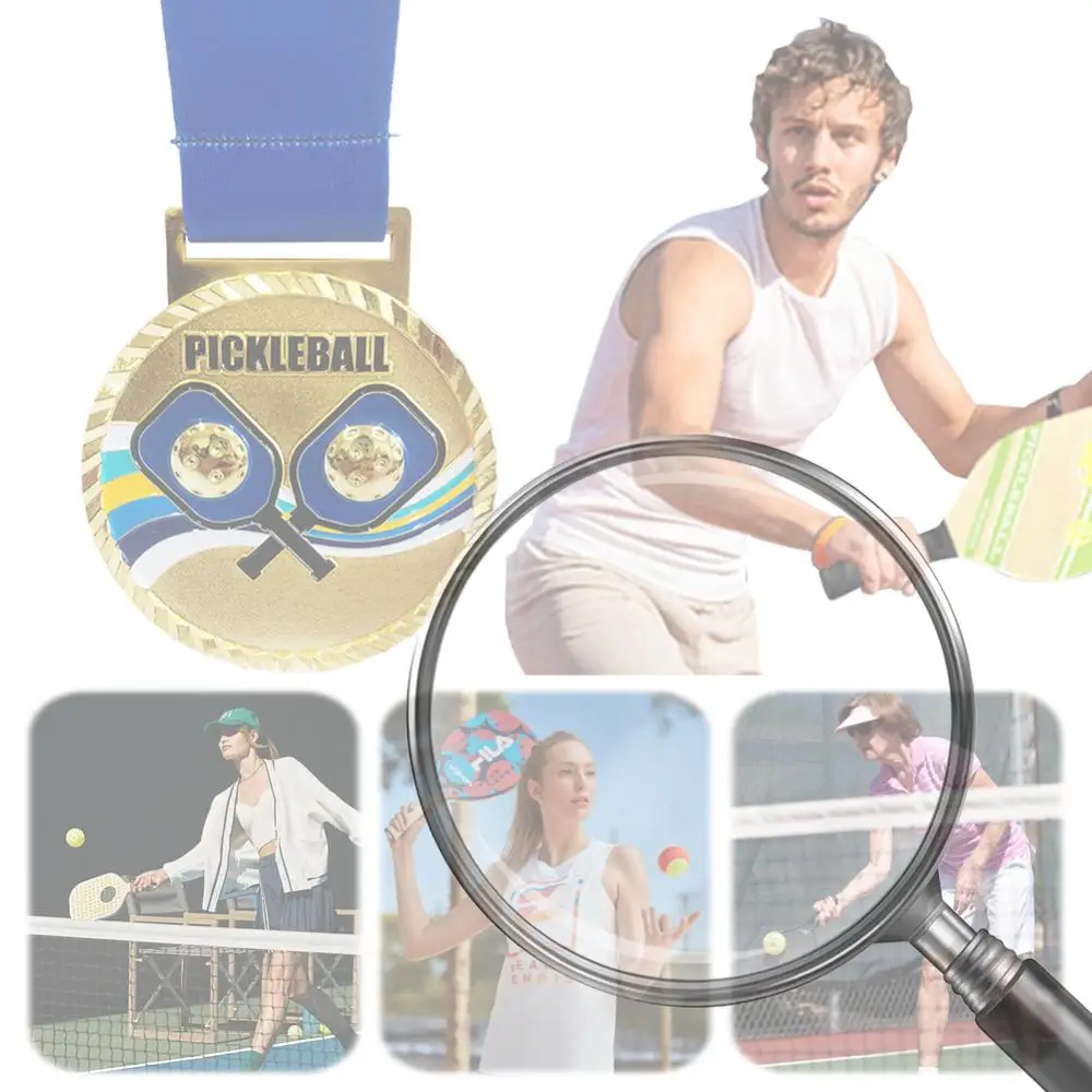 Медаль для пиклбола 6,8 см, спортивные медали с лентой, металлические медали победителя, наградные медали для пиклбола для игровых мероприятий и вечеринок
Медаль для пиклбола 6,8 см, спортивные медали с лентой, металлические медали победителя, наградные медали для пиклбола для игровых мероприятий и вечеринок