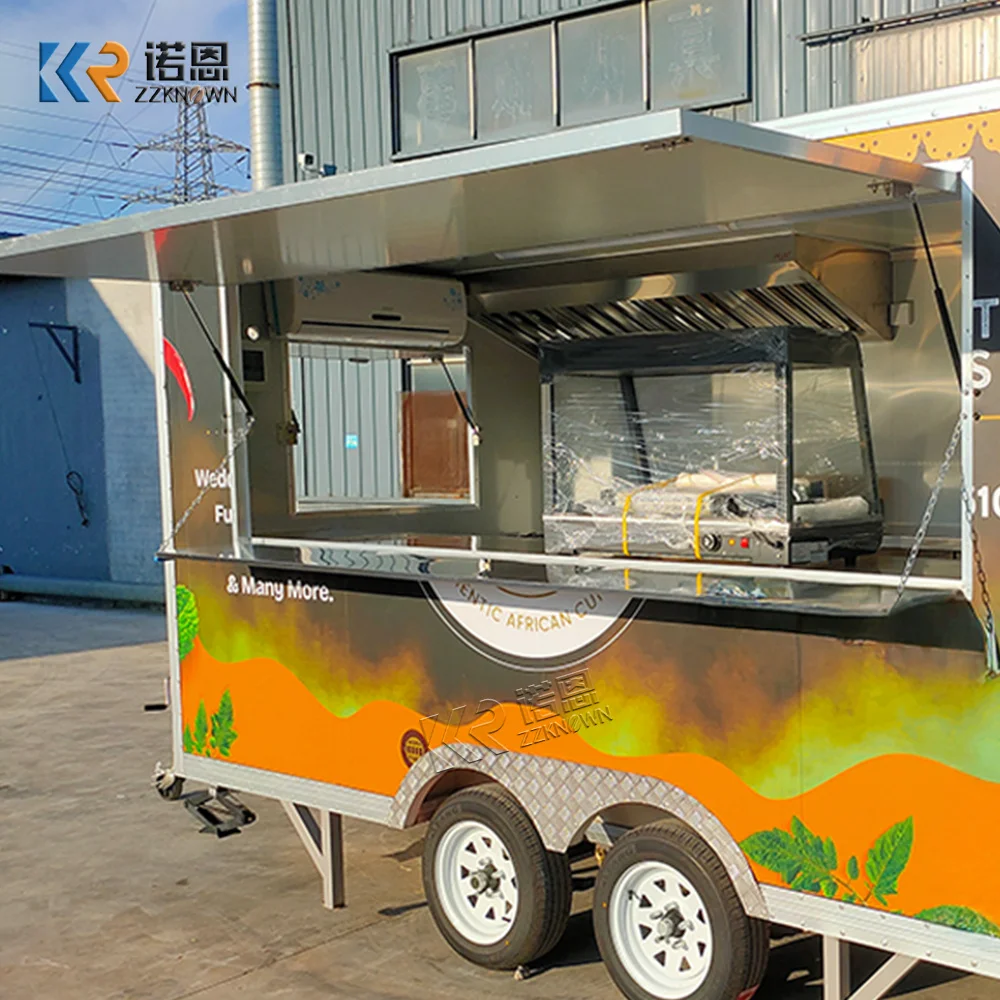 Luxury Mobile BBQ Trailer with Professional Cooking Equipment Great for Outdoor Food Business
Luxury Mobile BBQ Trailer with Professional Cooking Equipment Great for Outdoor Food Business