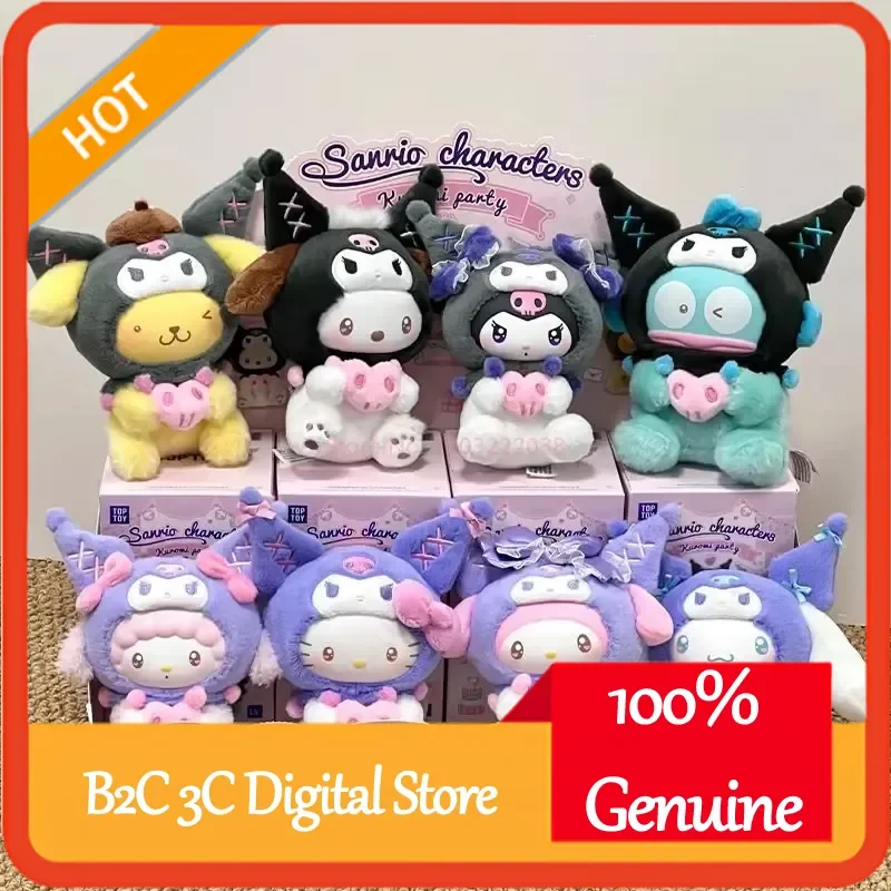 TOPTOY Kuromi Party Series Mystery слепая коробка милый пластиковый кулон кукла игрушка для детей декоративный подарок-сюрприз на Рождество и день рождения
TOPTOY Kuromi Party Series Mystery слепая коробка милый пластиковый кулон кукла игрушка для детей декоративный подарок-сюрприз на Рождество и день рождения