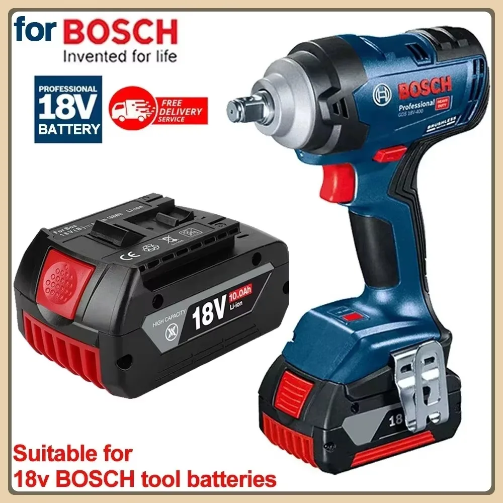 New18V 10.0Ah Battery Original for Bosch 18V Professional GBA GBH GSR GSB BAT618 BAT609 BAT620 power tools Replacement Battery
New18V 10.0Ah Battery Original for Bosch 18V Professional GBA GBH GSR GSB BAT618 BAT609 BAT620 power tools Replacement Battery