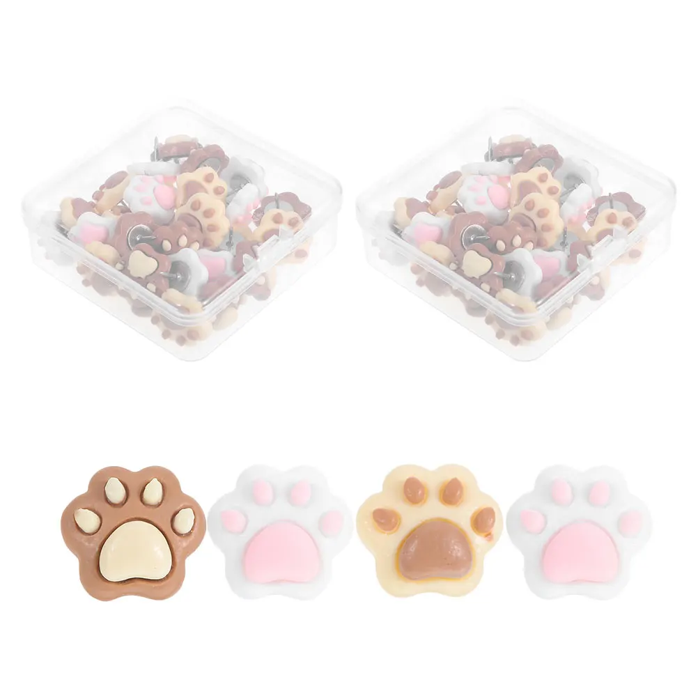 2 Boxes Dog Paw Thumbtack Office Decor Cork Board for Decorative Push Pins Animal Thumbtacks Pushpins Bulletin Decorate
2 Boxes Dog Paw Thumbtack Office Decor Cork Board for Decorative Push Pins Animal Thumbtacks Pushpins Bulletin Decorate