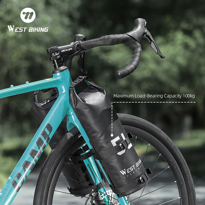 WEST BIKING Bicycle Multifunctional Front Fork Waterproof Bag Outdoor 5L Capacity Road MTB Bike Long-Distance Travel Scooter Bag
WEST BIKING Bicycle Multifunctional Front Fork Waterproof Bag Outdoor 5L Capacity Road MTB Bike Long-Distance Travel Scooter Bag