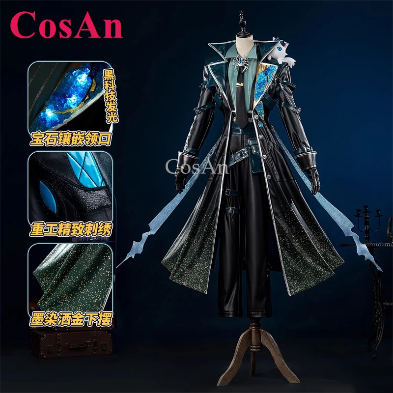 CosAn Game Identity V Embalmer/Aesop Carl Cosplay Costumes Chatoyance Skin Fashion Uniforms Halloween Party Role Play Clothing
CosAn Game Identity V Embalmer/Aesop Carl Cosplay Costumes Chatoyance Skin Fashion Uniforms Halloween Party Role Play Clothing