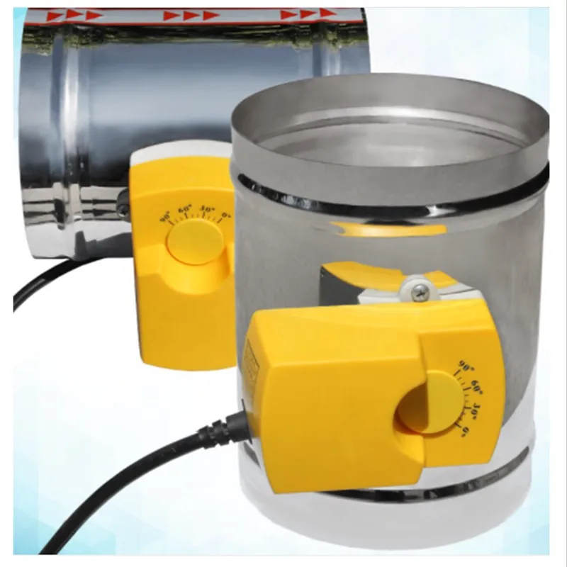 3 Positions 220v - Motorized Damper Vent 4N HVAC Ducting Valve Motorised Air Vent Diameter - 80 100 125 150 200 Mm
3 Positions 220v - Motorized Damper Vent 4N HVAC Ducting Valve Motorised Air Vent Diameter - 80 100 125 150 200 Mm