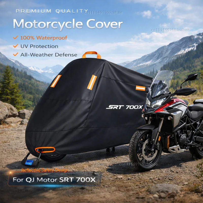 Чехол для мотоцикла QJ Motor 700X, водонепроницаемый, утолщенный, из полиэстера, с защитой от УФ-излучения, для улицы, от дождя, пыли и солнца, для скутера
Чехол для мотоцикла QJ Motor 700X, водонепроницаемый, утолщенный, из полиэстера, с защитой от УФ-излучения, для улицы, от дождя, пыли и солнца, для скутера
