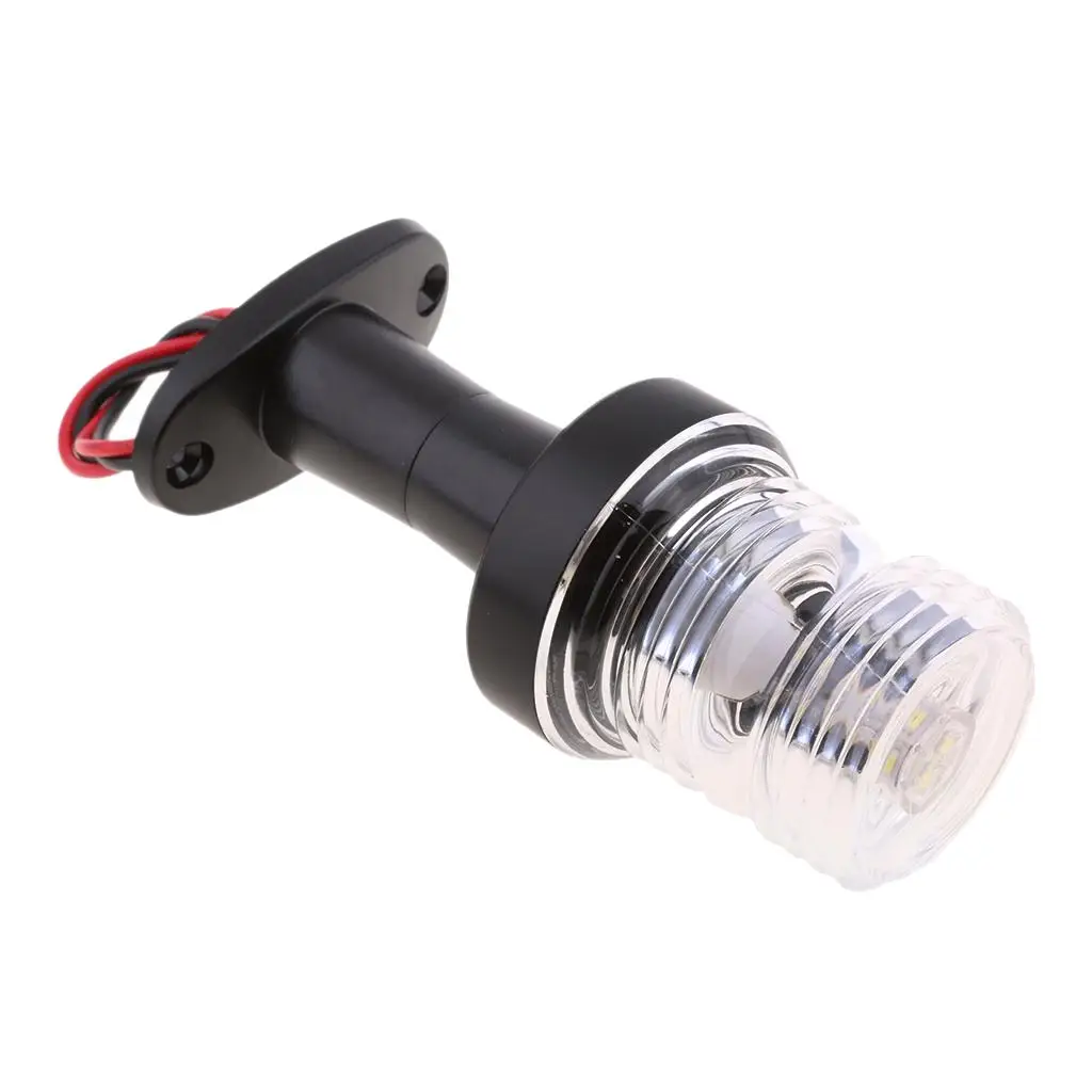 12V 2.5W Marine Boat All-Round Anchor Stern Light 360 Degree LED Navigation Light Boat Sailing Light 5 inch White
12V 2.5W Marine Boat All-Round Anchor Stern Light 360 Degree LED Navigation Light Boat Sailing Light 5 inch White