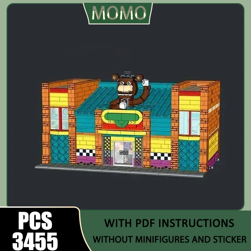 Street View Model Moc Building Blocks Pizza Shop Modular Model Technology Brick DIY Assembly Construction Toy Holiday Gifts
Street View Model Moc Building Blocks Pizza Shop Modular Model Technology Brick DIY Assembly Construction Toy Holiday Gifts