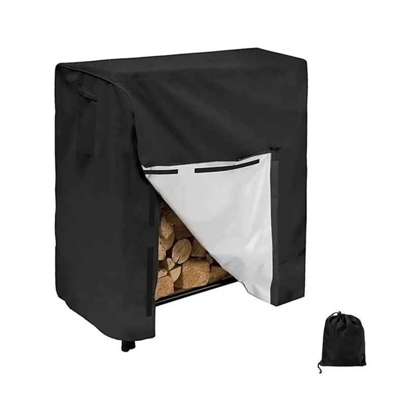 Wood cover Oxford cloth thickened, wood cover outdoor fireplace wood shelf waterproof sun protection cover, size: 122x61x107cm
Wood cover Oxford cloth thickened, wood cover outdoor fireplace wood shelf waterproof sun protection cover, size: 122x61x107cm