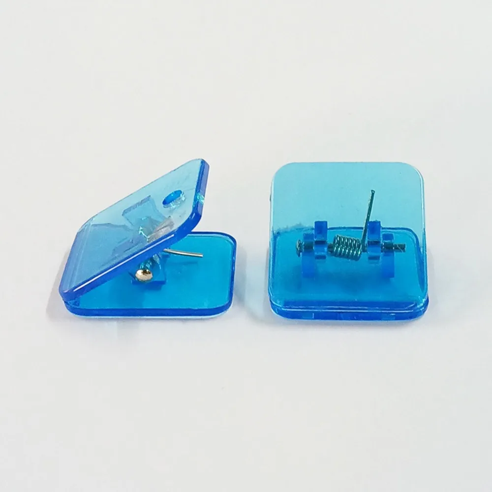 10pcs Durable Acrylic Acrylic Corner Clips Square Transparent Document Folder Ticket Holder Students
10pcs Durable Acrylic Acrylic Corner Clips Square Transparent Document Folder Ticket Holder Students