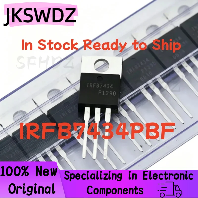 10/20/30PCS IRFB7434PBF IRFB7434 TO-220 317A 40V 100% Brand New N-Channel MOSFETs In Stock Ready to Ship
10/20/30PCS IRFB7434PBF IRFB7434 TO-220 317A 40V 100% Brand New N-Channel MOSFETs In Stock Ready to Ship