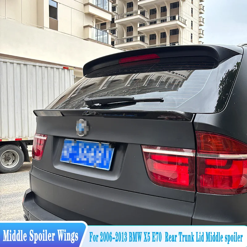 For 2006-2013 BMW X5 E70 Rear Trunk Lid Middle Spoiler Wings High Quality ABS Material Tuning Exterior Trim Body Kit Accessories
For 2006-2013 BMW X5 E70 Rear Trunk Lid Middle Spoiler Wings High Quality ABS Material Tuning Exterior Trim Body Kit Accessories