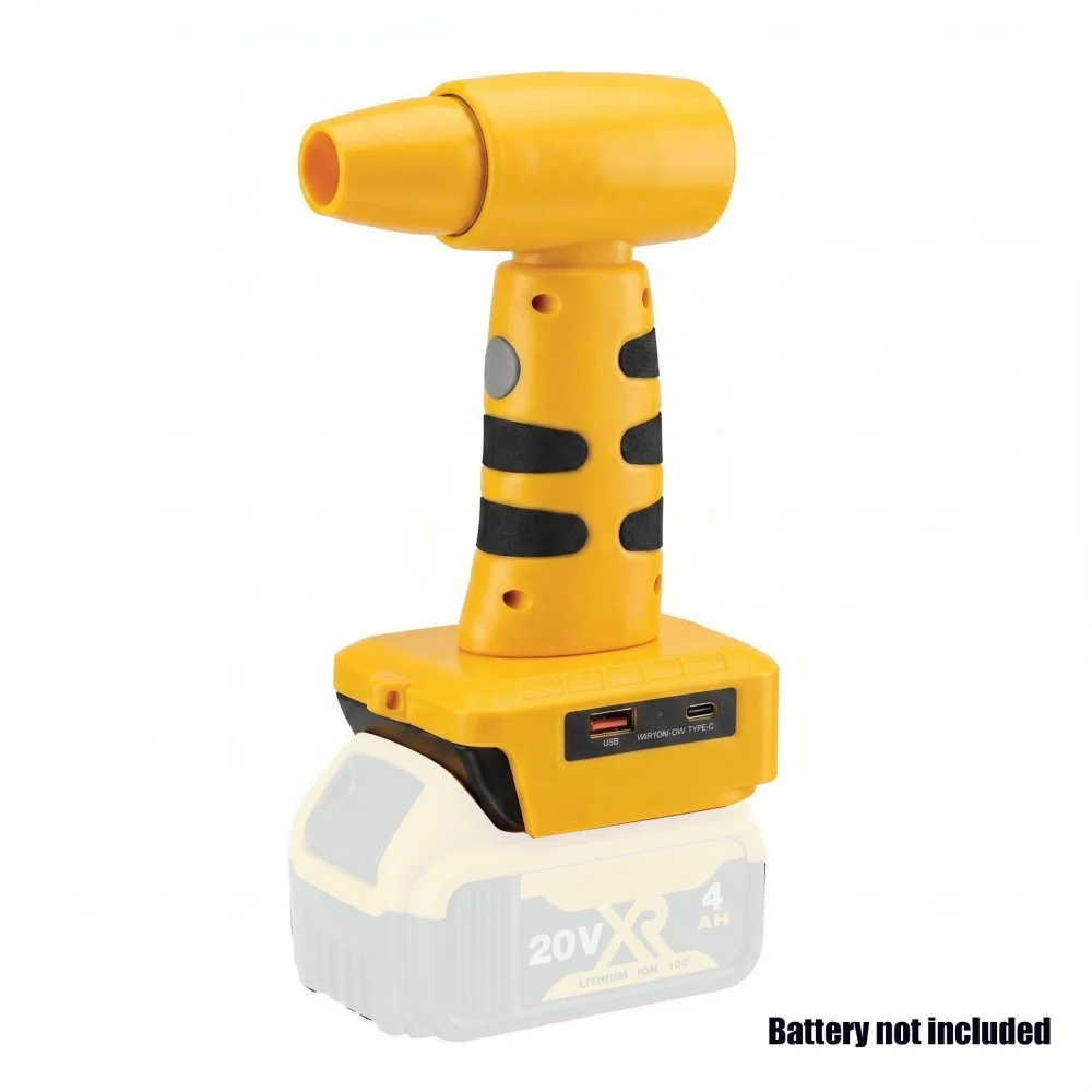 140000 RPM For Dewalt 18V Lithium Battery Portable Blower With USB Type C Charging Port Cordless Outdoor Power Tool
140000 RPM For Dewalt 18V Lithium Battery Portable Blower With USB Type C Charging Port Cordless Outdoor Power Tool