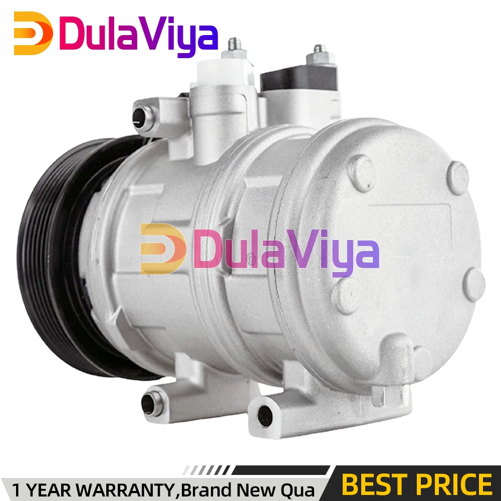 AC Compressor with Clutch 6-Groove Pulley For 2011-2016 Ford F-250 Super Duty 6512919 98324
AC Compressor with Clutch 6-Groove Pulley For 2011-2016 Ford F-250 Super Duty 6512919 98324
