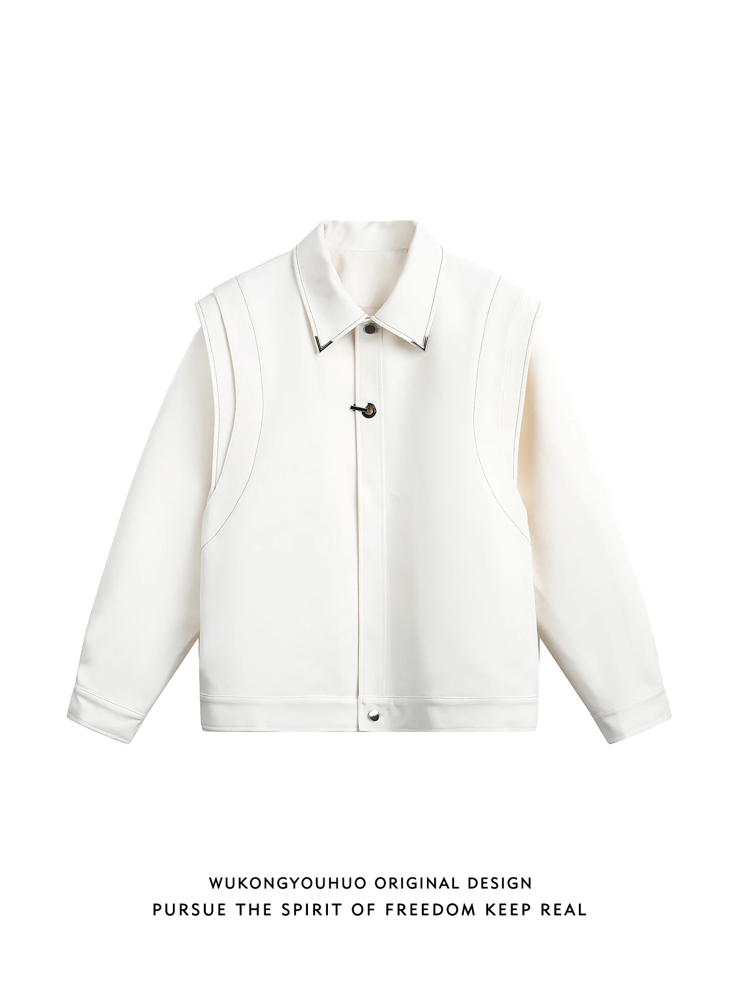 Autumnal Loose Men's Jaet with Color Blo And Stitching Details Casual Sle Long Sve Outerwear for Youth
Autumnal Loose Men's Jaet with Color Blo And Stitching Details Casual Sle Long Sve Outerwear for Youth