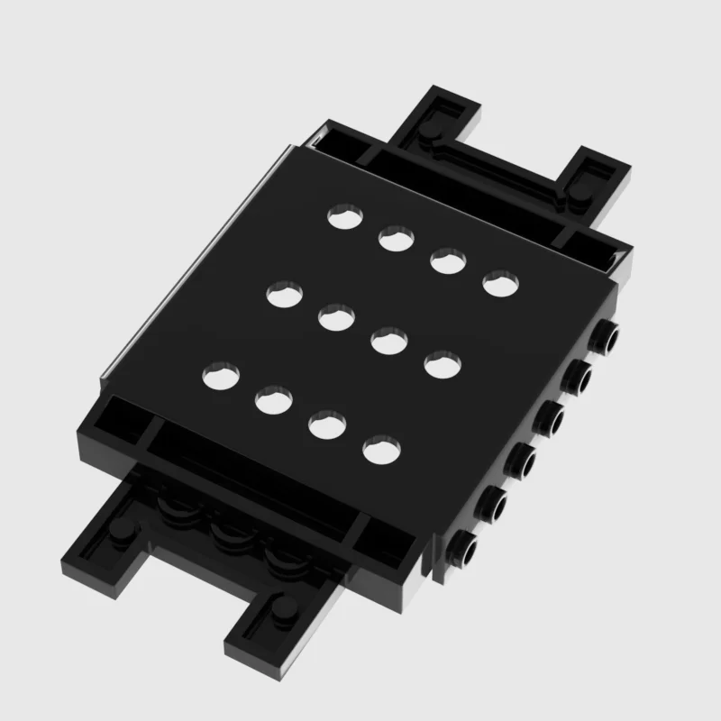 Игрушечные аксессуары для мелких частиц 3385 База автомобиля 6 x 12 x 1 с отверстиями, 6 шпилек по бокам, 1 x 2 вырезы на концах
Игрушечные аксессуары для мелких частиц 3385 База автомобиля 6 x 12 x 1 с отверстиями, 6 шпилек по бокам, 1 x 2 вырезы на концах