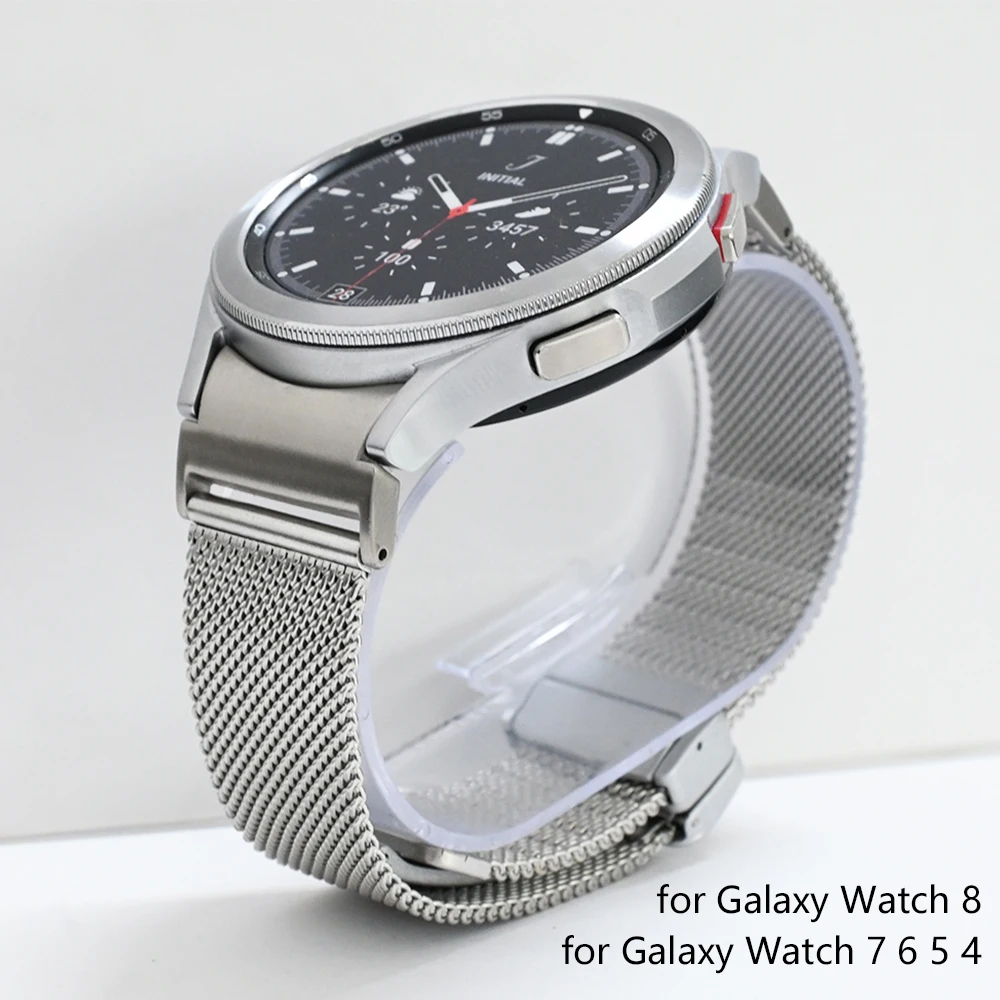 Миланский ремешок для часов Samsung Galaxy Watch 7 6 5 44 мм 40 мм 6 Classic 47 мм 43 мм Металлический ремешок для Galaxy 8 Classic 46 мм 44 мм 40 мм
Миланский ремешок для часов Samsung Galaxy Watch 7 6 5 44 мм 40 мм 6 Classic 47 мм 43 мм Металлический ремешок для Galaxy 8 Classic 46 мм 44 мм 40 мм