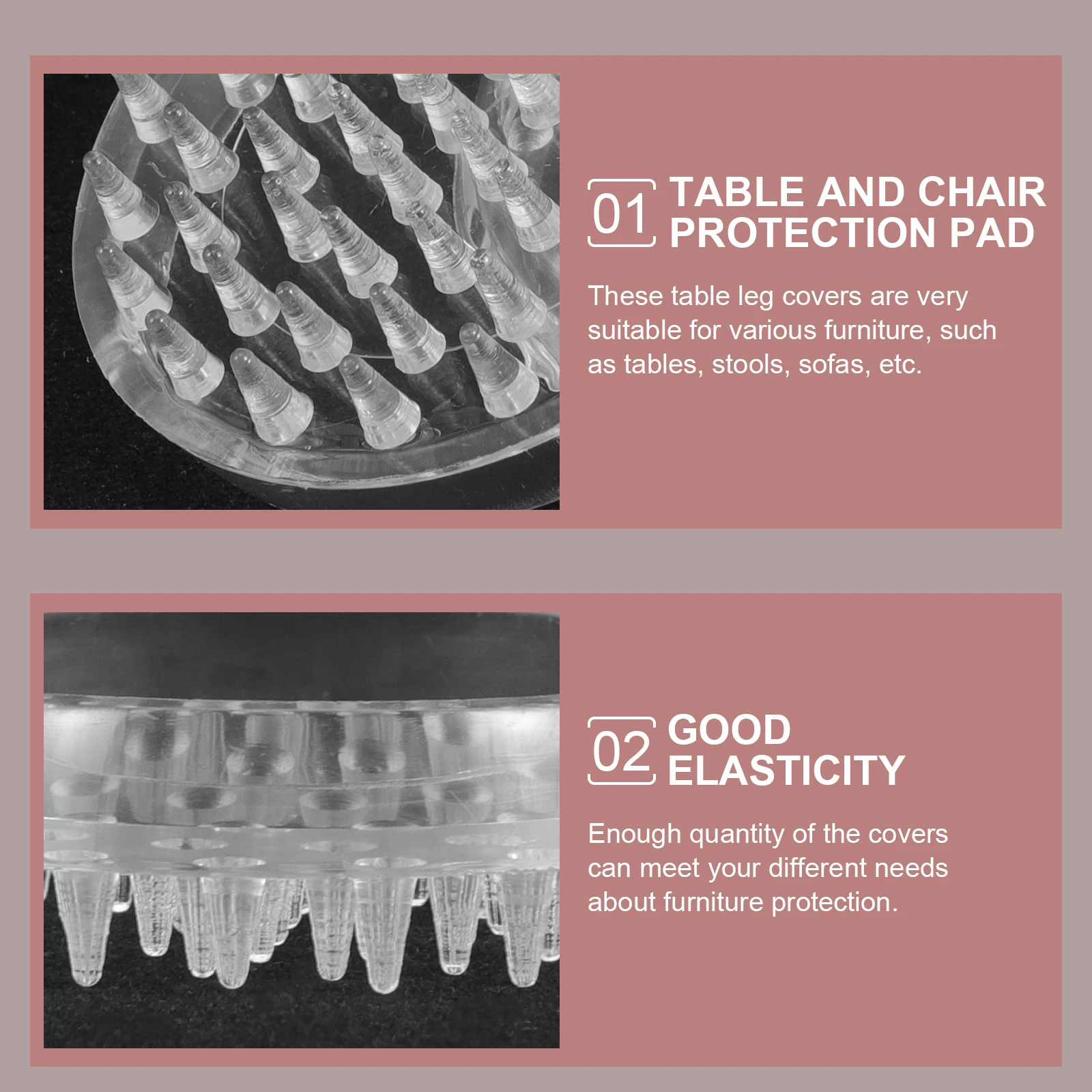 4pcs Anti-Mobile Foot Pads Furniture Grippers Hardwood Floors Chair Leg Protectors Non-Slip Circular Transparent
4pcs Anti-Mobile Foot Pads Furniture Grippers Hardwood Floors Chair Leg Protectors Non-Slip Circular Transparent