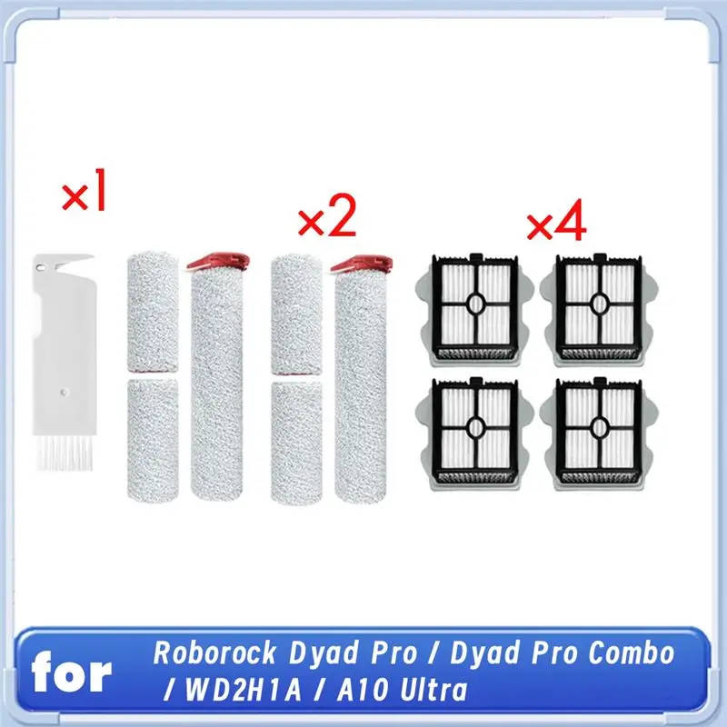 A65Z для Roborock Dyad Pro / Dyad Pro Combo / WD2H1A / A10 Ultra: аксессуары для пылесосов, основная щетка и фильтры
A65Z для Roborock Dyad Pro / Dyad Pro Combo / WD2H1A / A10 Ultra: аксессуары для пылесосов, основная щетка и фильтры