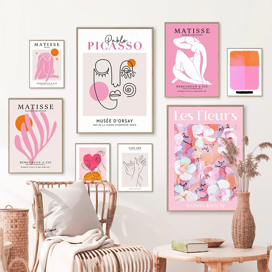 Pink Orange Picasso Matisse Line Face Hand Nude Wall Art Canvas Painting Posters And Prints Wall Pictures For Living Room Decor
Pink Orange Picasso Matisse Line Face Hand Nude Wall Art Canvas Painting Posters And Prints Wall Pictures For Living Room Decor