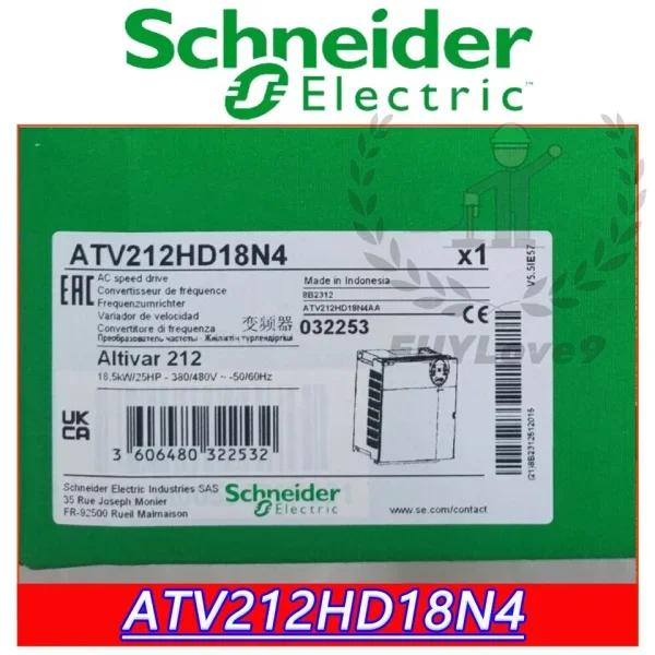 2026 1pc Frequency Converter Atv212hd18n4 One Year Brand New Original Spot Plc
2026 1pc Frequency Converter Atv212hd18n4 One Year Brand New Original Spot Plc