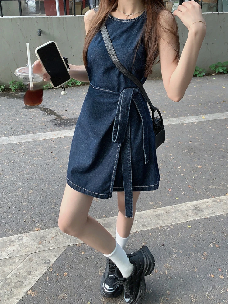 2024 New Elegant Sleeveless Y2k Mini Dress Women 2000s Casual Outwear Short Party Dress Vintage One Piece Dress Korean Fashion
2024 New Elegant Sleeveless Y2k Mini Dress Women 2000s Casual Outwear Short Party Dress Vintage One Piece Dress Korean Fashion