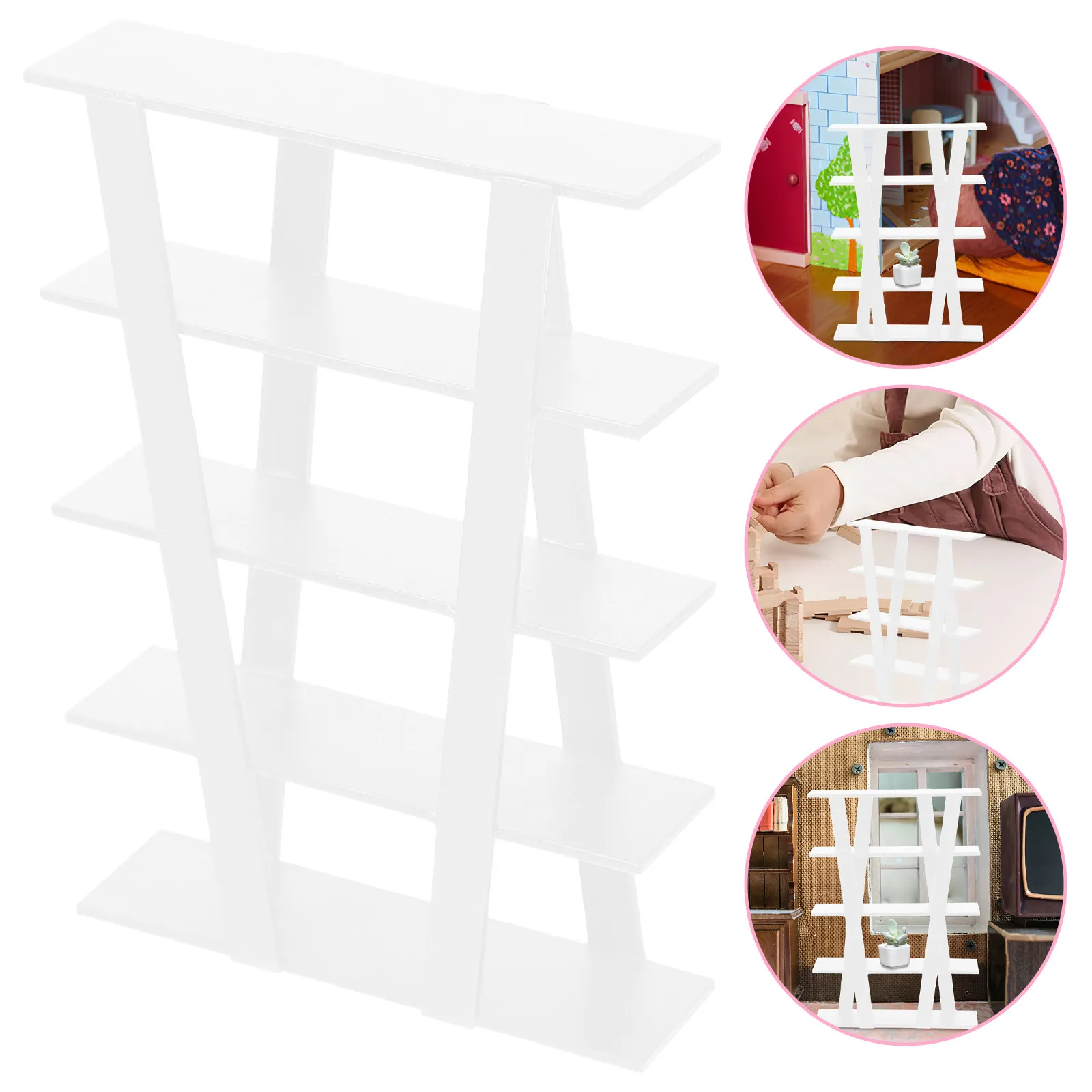Miniature Wooden Furniture Hollow Color Storage Rack Stand for Dollhouse Miniature Storage Shelf Decoration
Miniature Wooden Furniture Hollow Color Storage Rack Stand for Dollhouse Miniature Storage Shelf Decoration