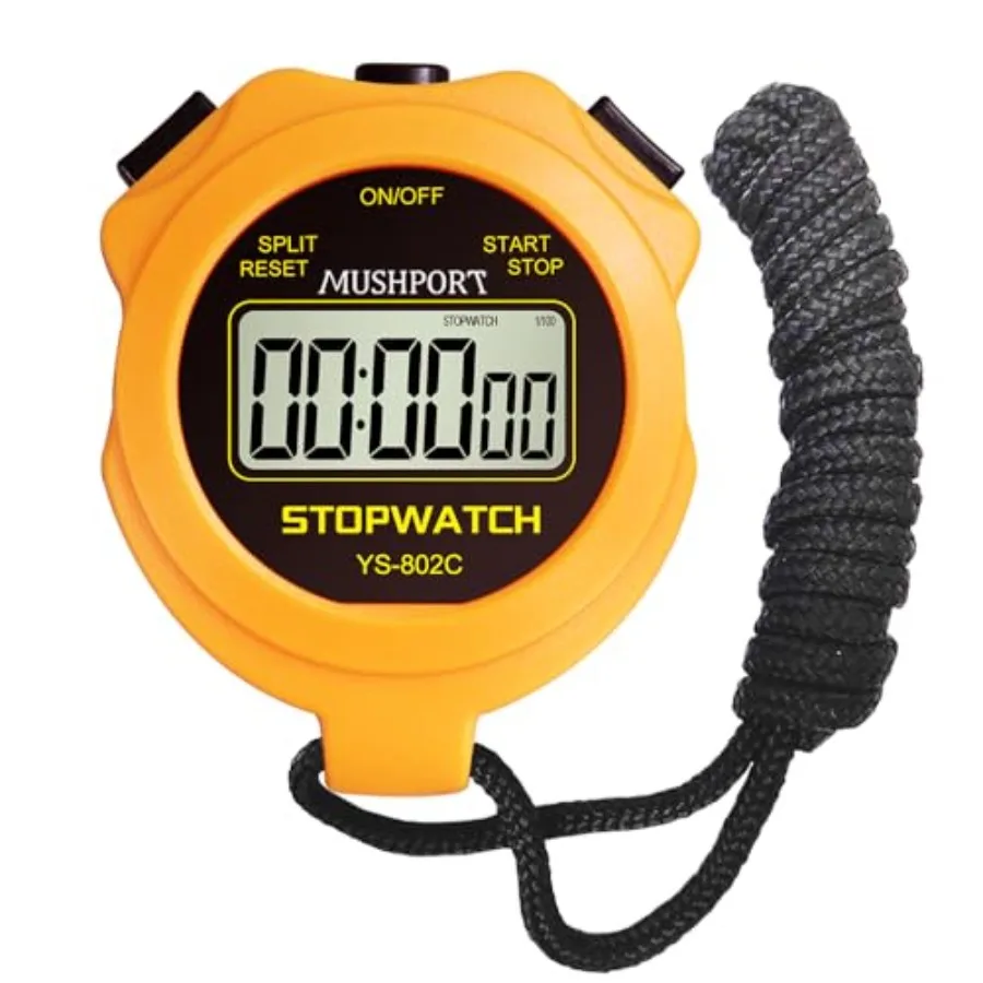 Stopwatch Timer Only Stopwatch Mode, ON/Off Silent Large Display Simple Operation, Without Clock Date Countdown, Digital Stop W
Stopwatch Timer Only Stopwatch Mode, ON/Off Silent Large Display Simple Operation, Without Clock Date Countdown, Digital Stop W