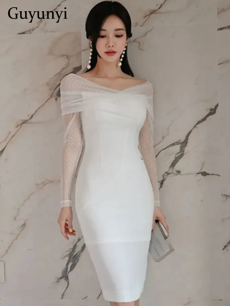 Elegant Office Lady Dress Summer White Lace Sexy Off Shoulder Slash Neck High Waist Tight Temperament Party Women's Dresses
Elegant Office Lady Dress Summer White Lace Sexy Off Shoulder Slash Neck High Waist Tight Temperament Party Women's Dresses
