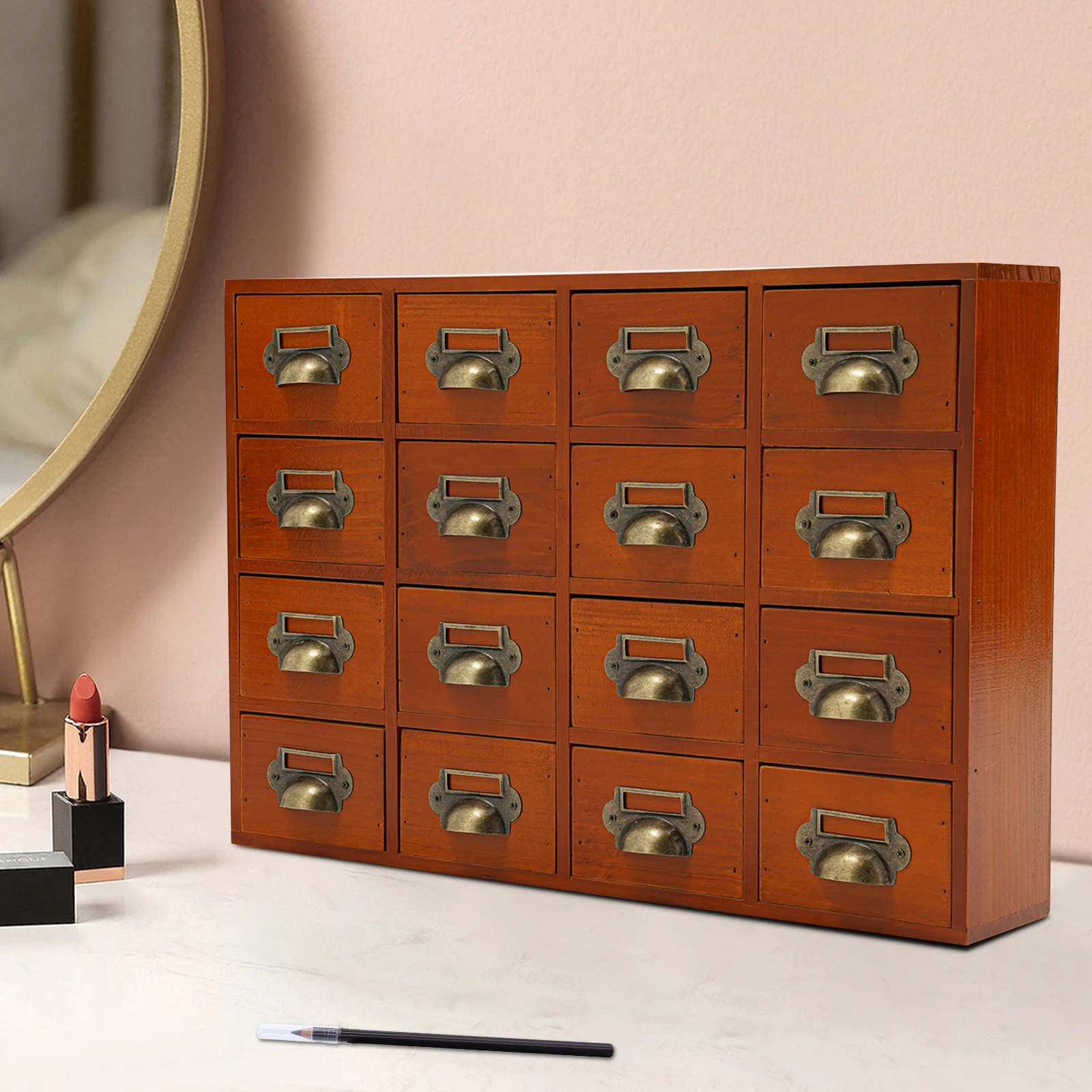 16 Drawers Storage Cabinet,, Apothecary Chests and Cabinets, Herb Storage Box, Wooden Desk Drawer Organizer
16 Drawers Storage Cabinet,, Apothecary Chests and Cabinets, Herb Storage Box, Wooden Desk Drawer Organizer