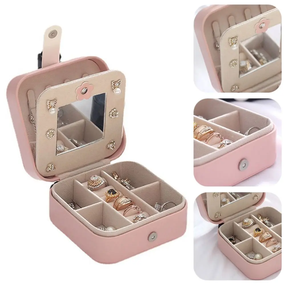 Gift PU Jewelry Storage Box Dustproof Pink Trinkets Storage Organizer Simple Moisture-proof Jewelry Display Case Women
Gift PU Jewelry Storage Box Dustproof Pink Trinkets Storage Organizer Simple Moisture-proof Jewelry Display Case Women
